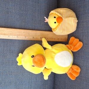 Easter Chick & Duckling Plushes